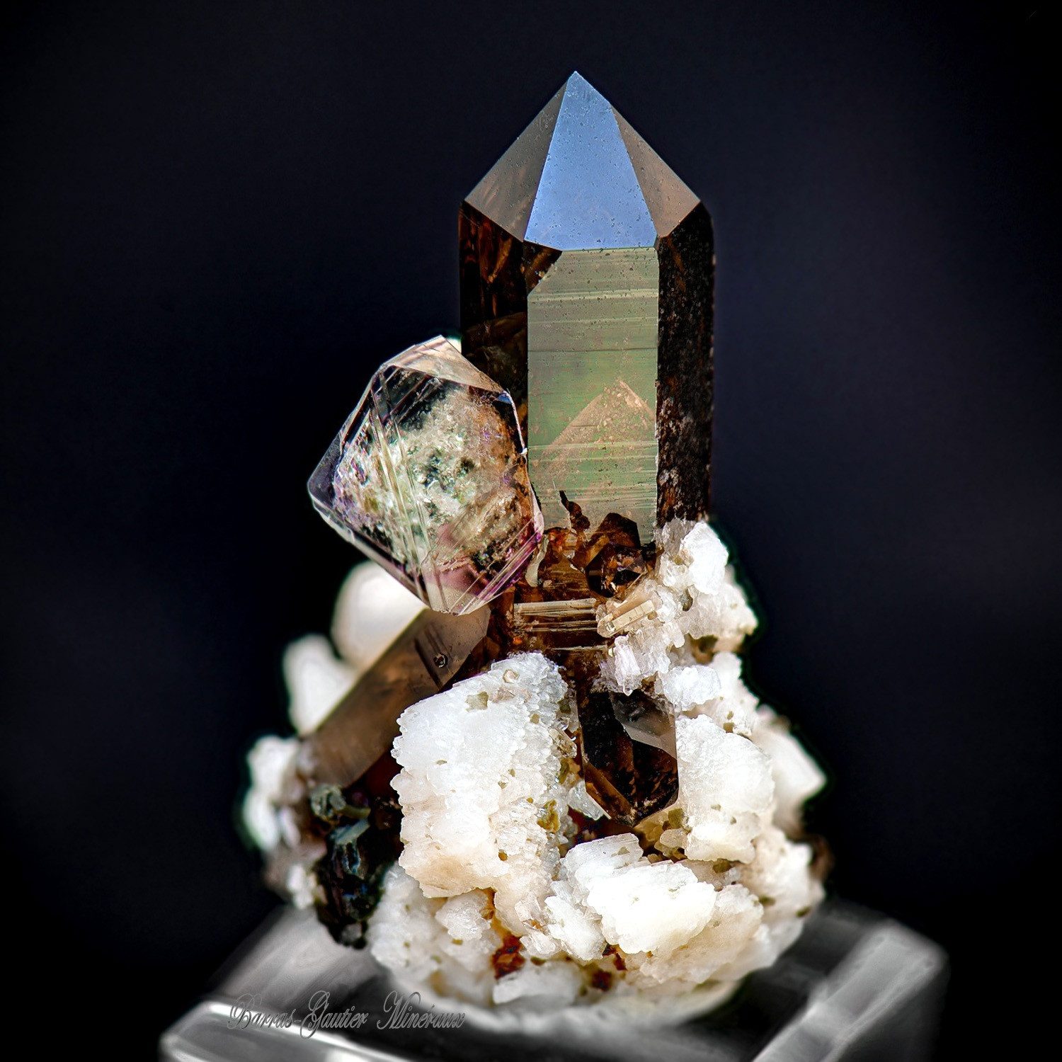 Fluorite, Orthoclase