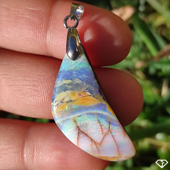 Boulder Opal pendant