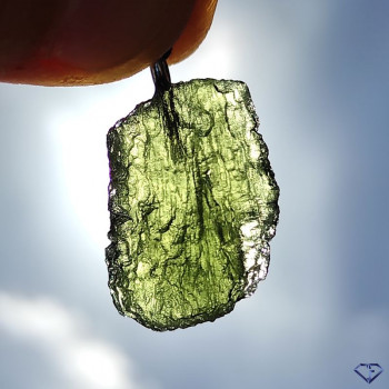 Moldavite pendant - Czech republic
