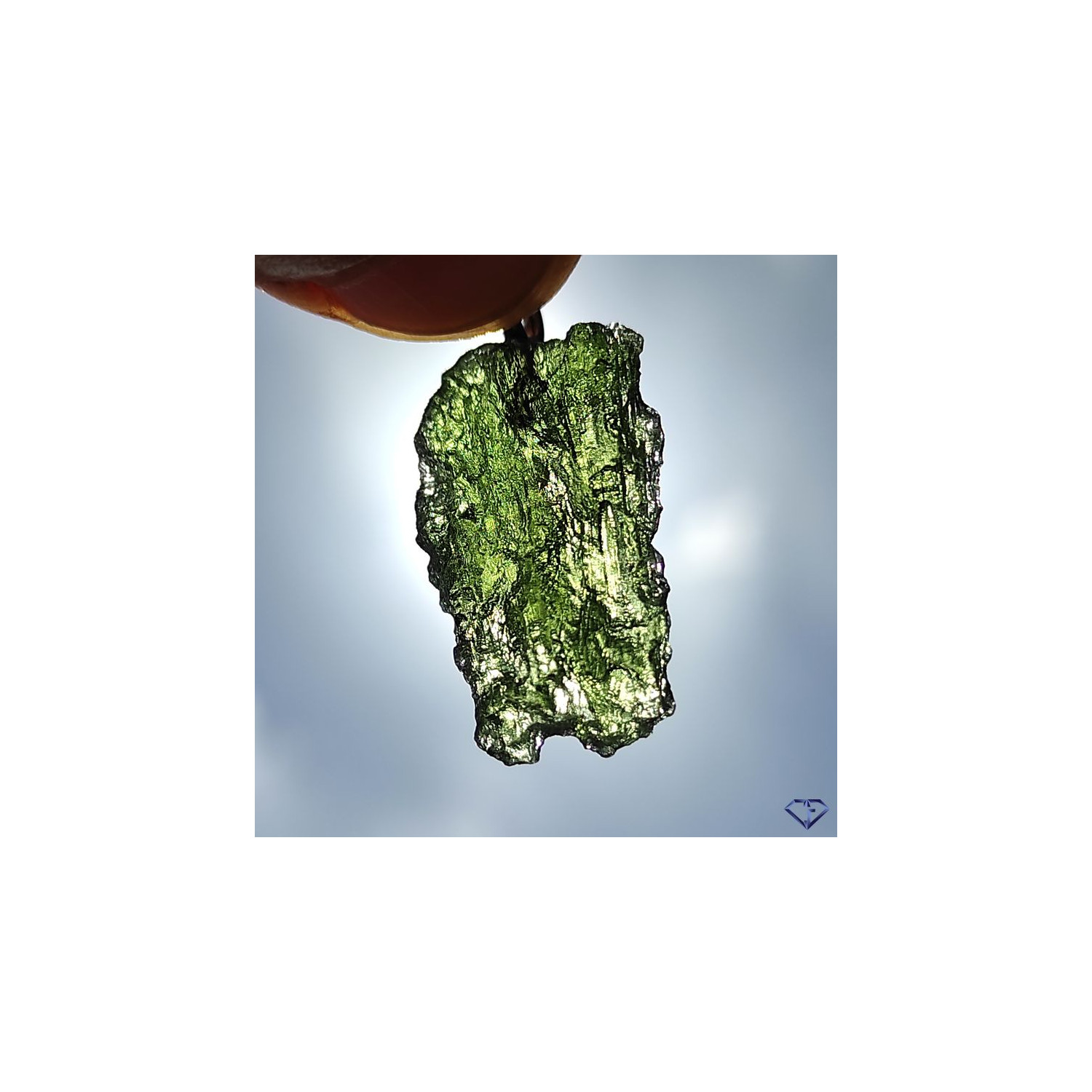 Moldavite pendant - Czech republic