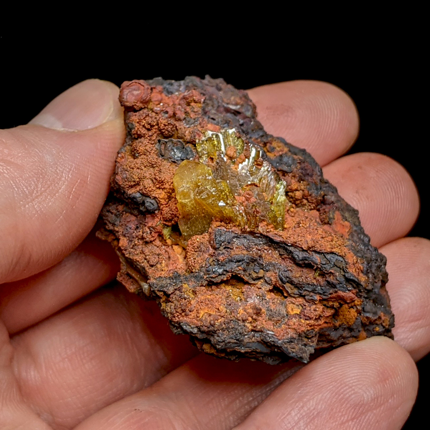 Adamite - Ojuela mine, Mexico, 4.7 cm