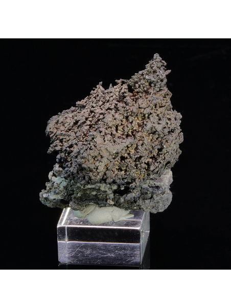 Spécimen Minéral - 3.88 Cts D'argent Natif Dans Sa Matrice - Imiter Mine, Maroc - Neuf Avec étiquette