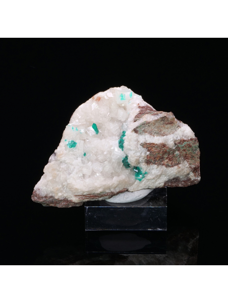 2 DIOPTASE VERTE DE NAMIBIE 3.8 mm ★★ P475.129T